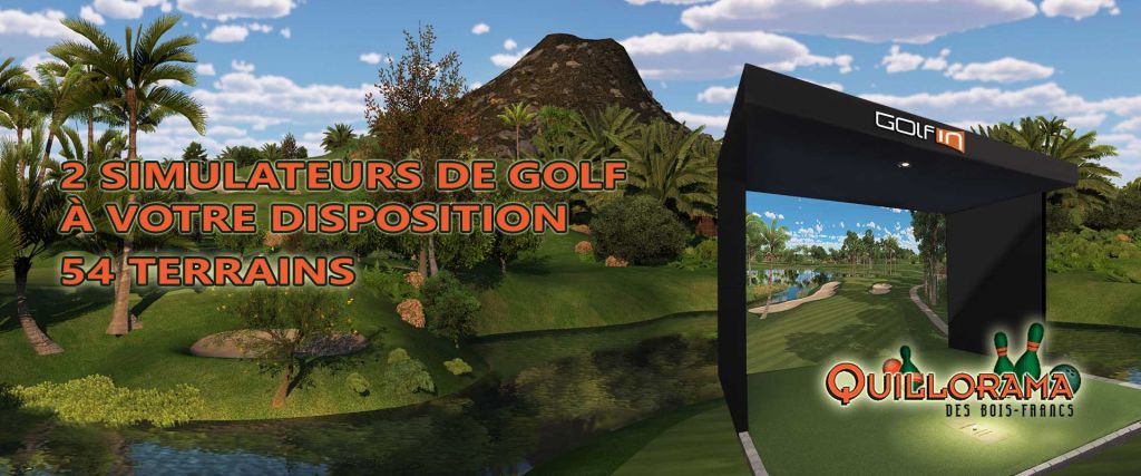 Golf virtuel Quillorama des Bois-Francs Victoriaville
